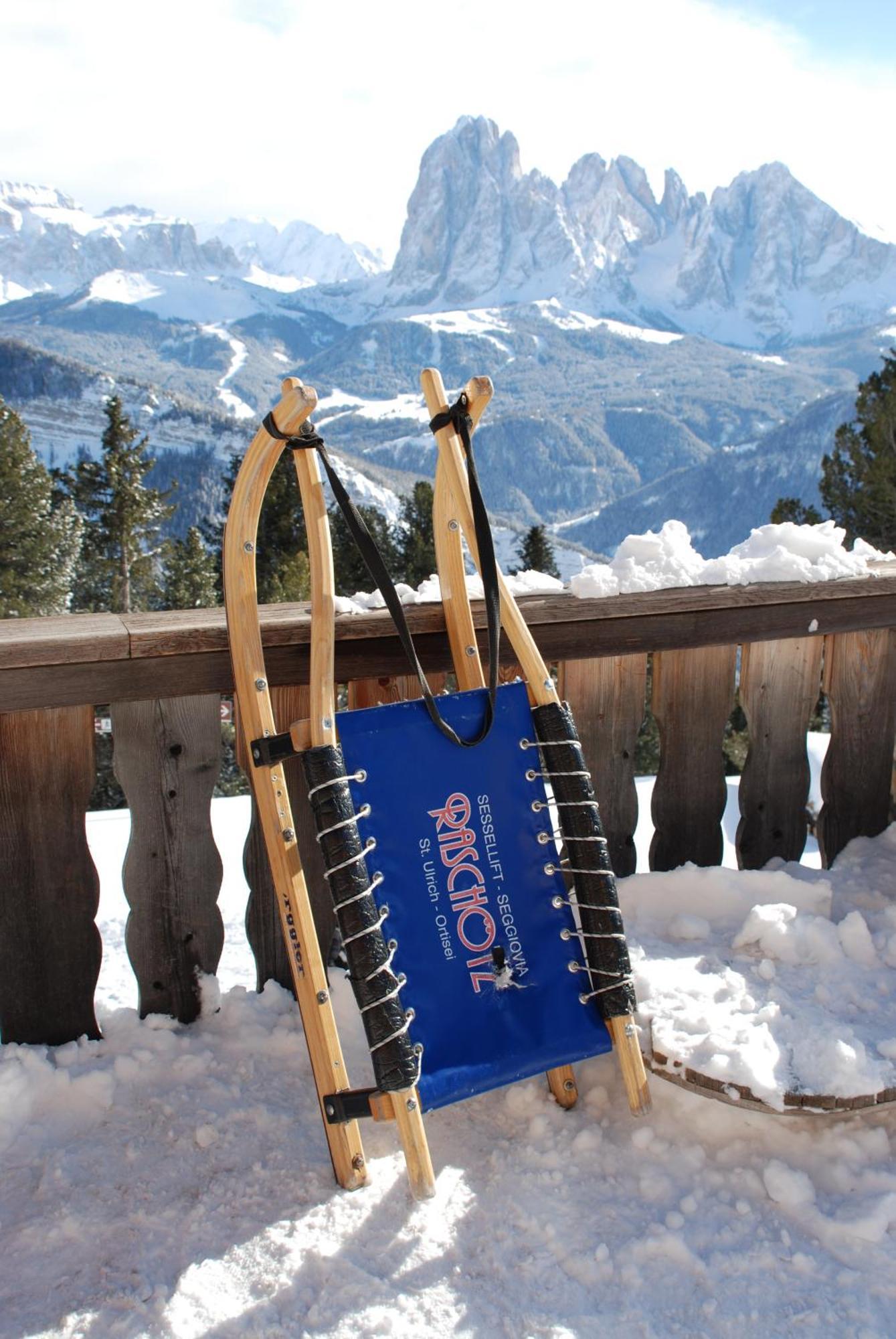 Chalet Da Mont Resciesa Ortisei Exteriér fotografie
